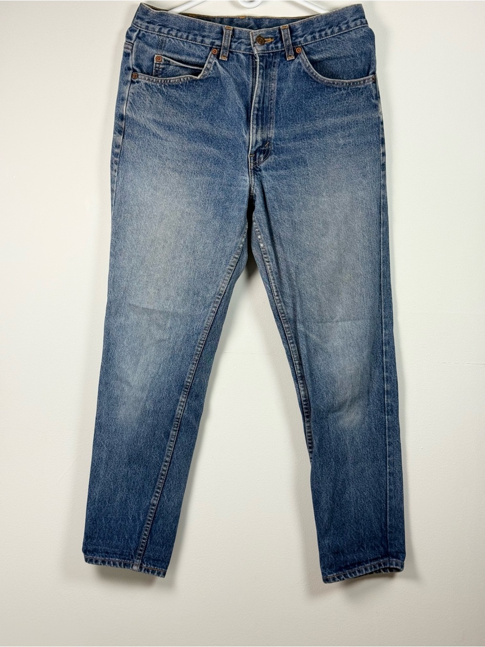 Vintage Orange tab 90s Levi's Men's Jeans made in Canada size 32 30.